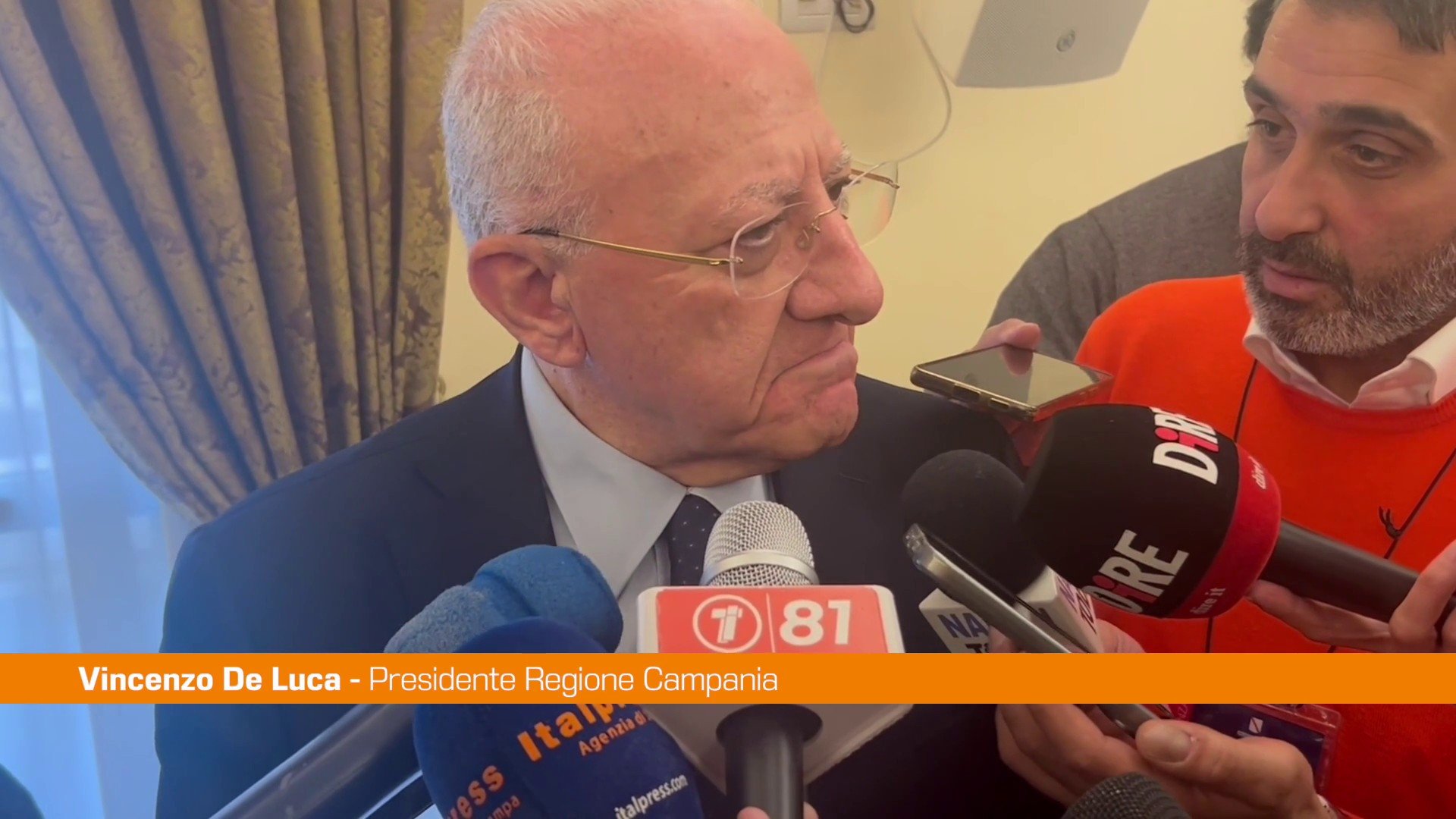 De Luca: “Risultato Regionali sereno, il popolo ha parlato”