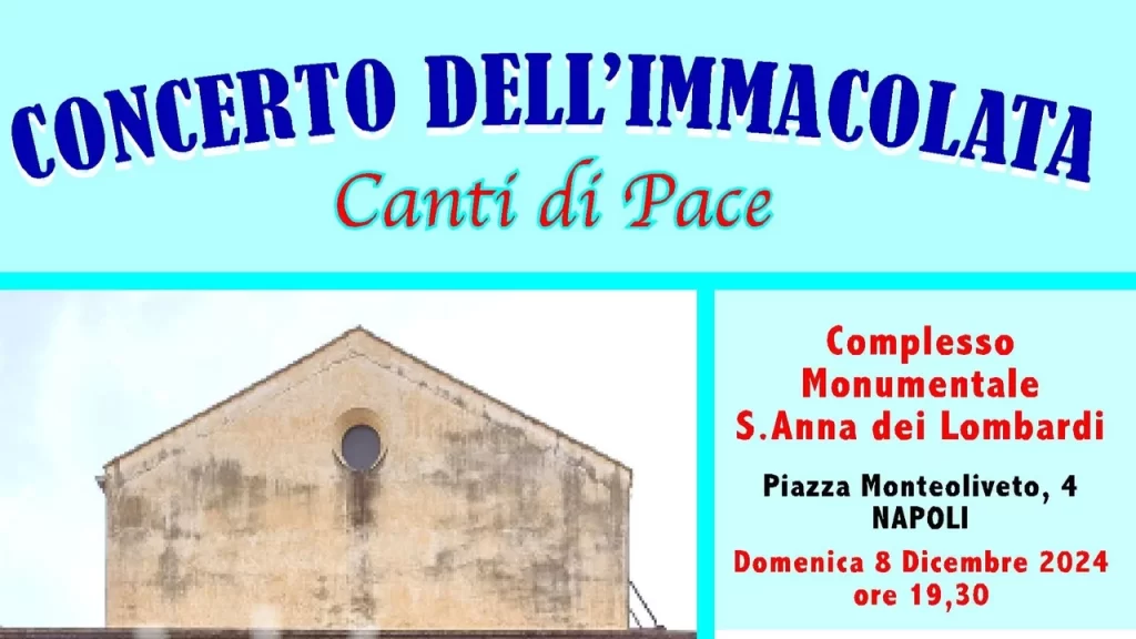Si avvicina il Concerto dell’Immacolata 2024 di Noi per Napoli