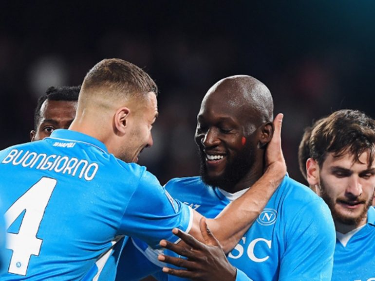 Napoli Roma, basta un gol dell'ex Lukaku: gli azzurri vincono e consolidano la vetta