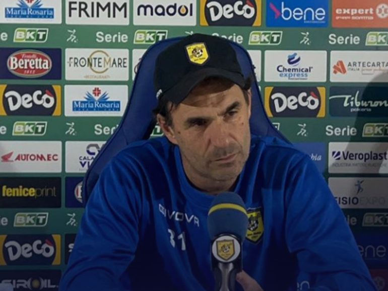 Juve Stabia, Pagliuca: “Dispiace non avere i tifosi, ragazzi lotteranno anche per loro”