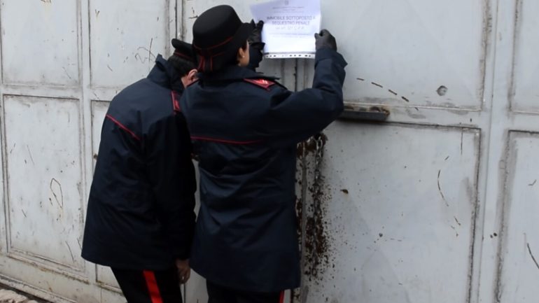 Poggiomarino, sequestro di un manufatto abusivo su area di 9mila metri quadri