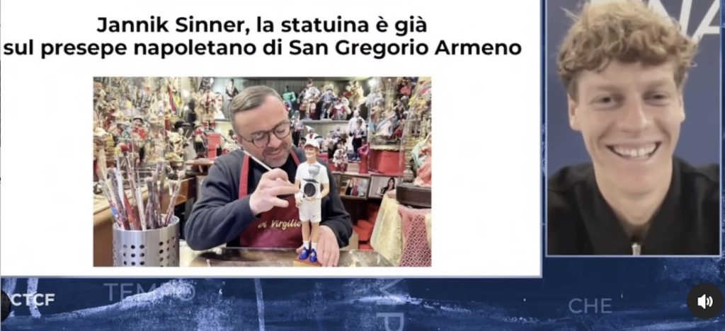 Sinner in tv: “Io la statuina più venduta a San Gregorio Armeno? Non vedevo l’ora”