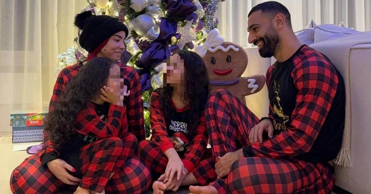 Foto di famiglia sotto l