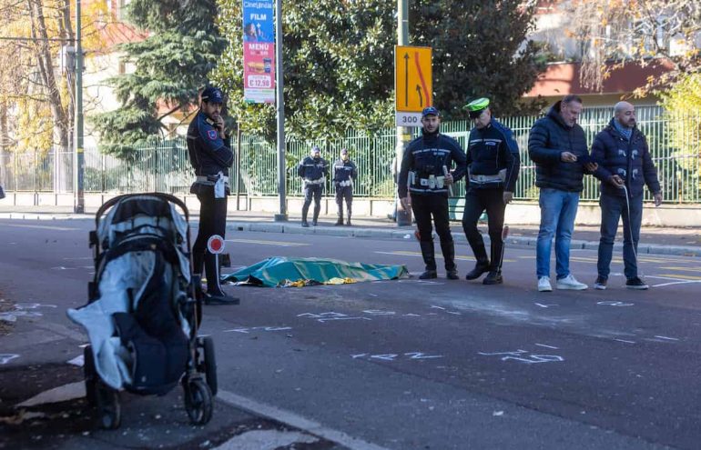 Milano, arrestato il camionista che ha investito e ucciso la giovane mamma