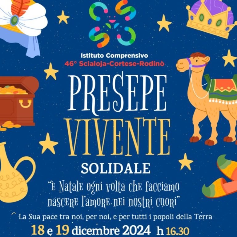 Natale a Napoli Est: Presepe Vivente Solidale illumina la città