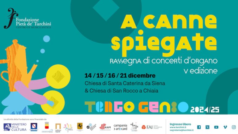 A Canne Spiegate: serie di concerti gratuiti per celebrare l’organo
