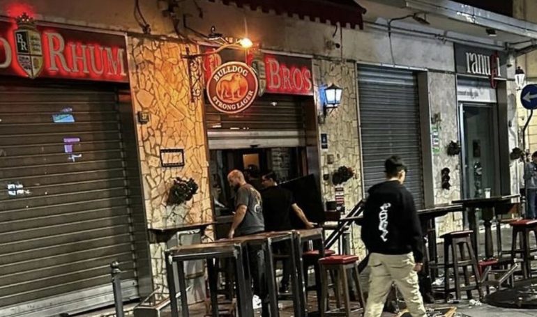 Nocera Inferiore, maxi rissa davanti al pub “Bad Bros”: 6 giovani indagati