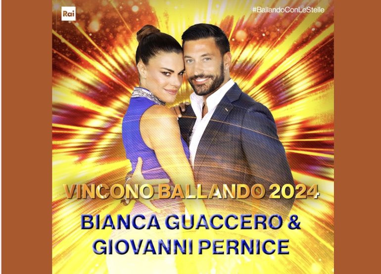 Ballando con le Stelle: vince la coppia Guaccero-Pernice