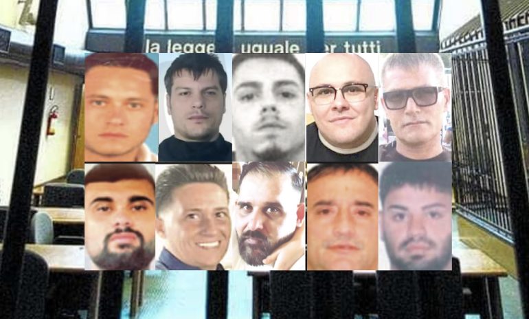 Camorra, clan Abbinante, inflitte condanne per oltre 361 anni