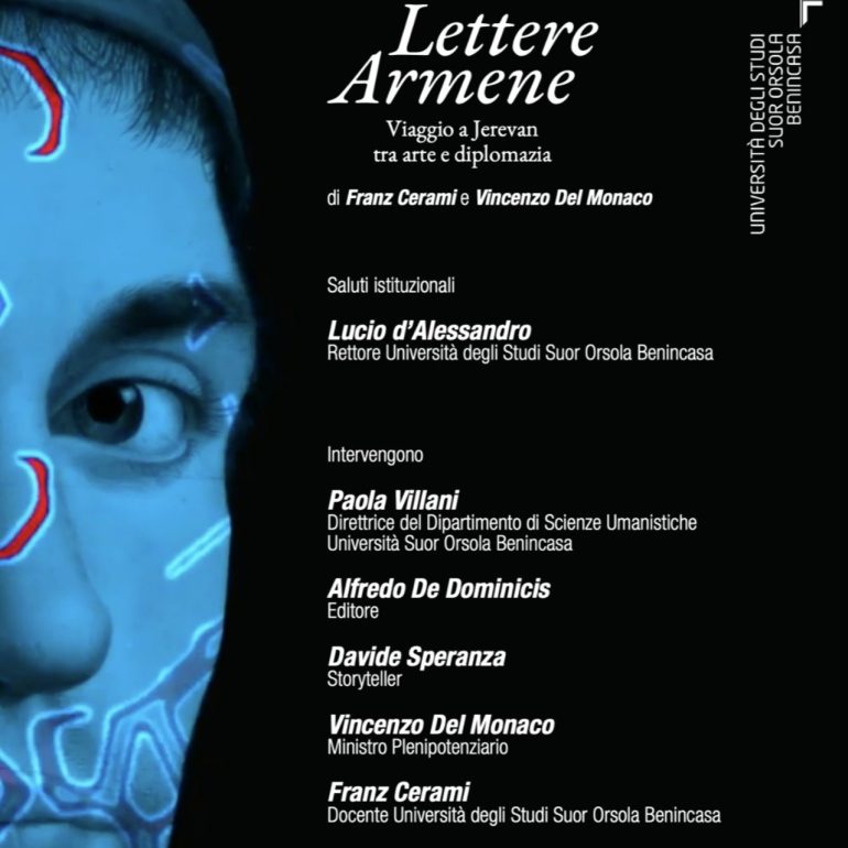 Presentazione del libro “Lettere Armene” al Suor Orsola Benincasa: un viaggio a Jerevan tra arte e diplomazia