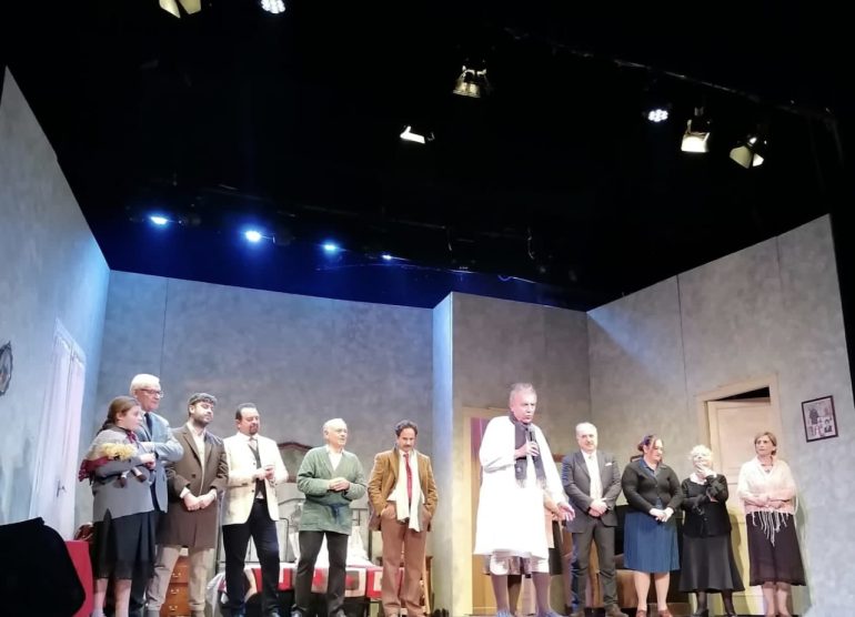 Castellammare, grande successo di pubblico per “Natale in casa Cupiello” della Compagnia Oplontis Teatro