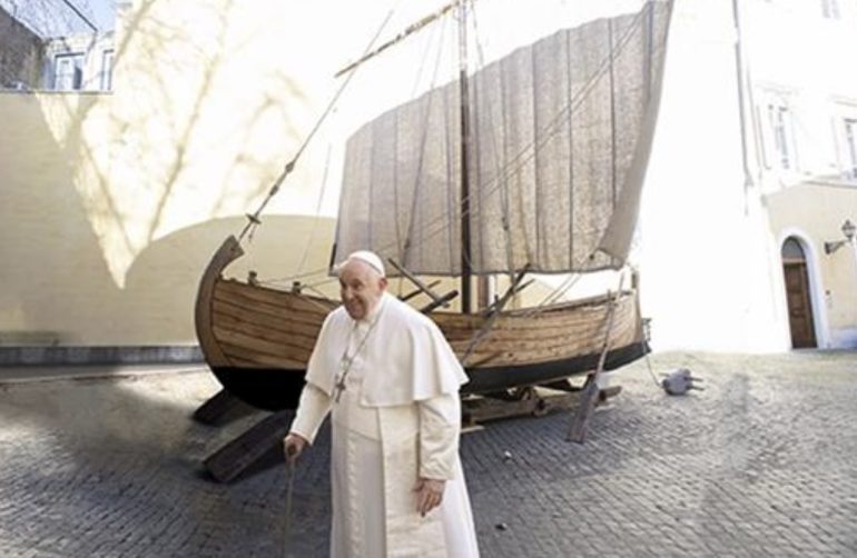Sorrento, da venerdì in esposizione il modello della barca dell’Apostolo Pietro