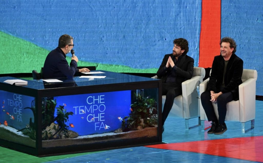 Siani e Pieraccioni: la figuraccia al ristorante raccontata a Che tempo che fa