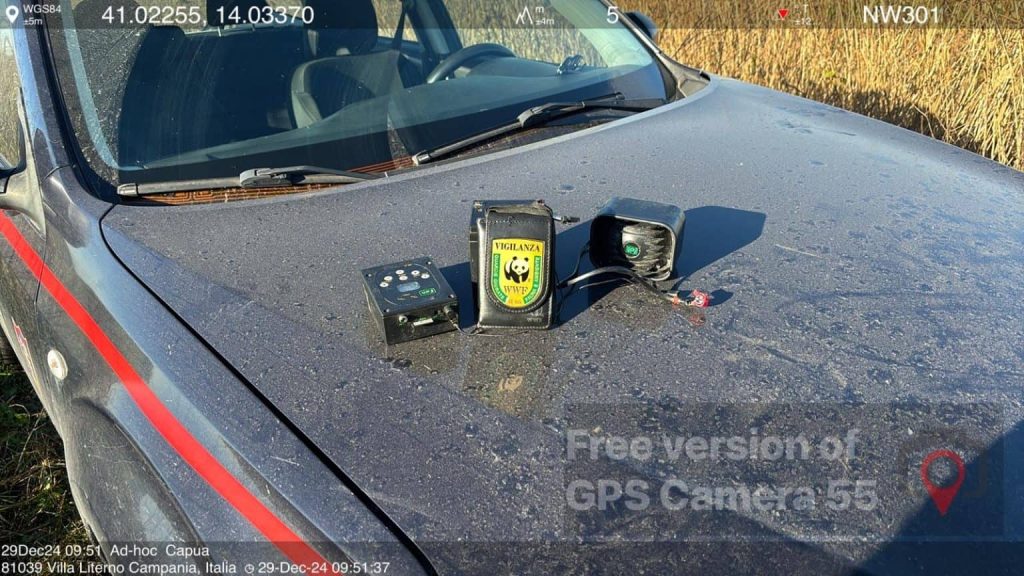 Villa Literno, anti-poaching operation in the Regi Lagni: 3 arrested