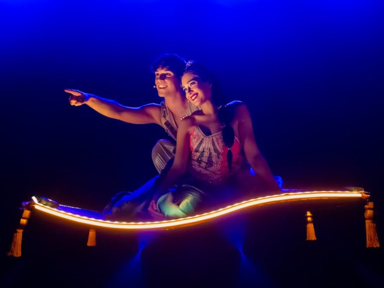 Il musical Aladin con musiche dei POOH in programma al Teatro Augusteo l’8 e 9 febbraio