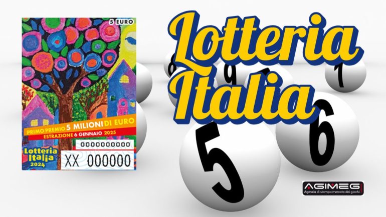 Lotteria Italia, ecco tutti i biglietti vincenti: a Napoli solo un premio da 50mila euro