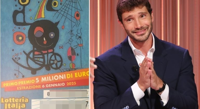 Effetto Stefano De Martino sulla Lotteria Italia