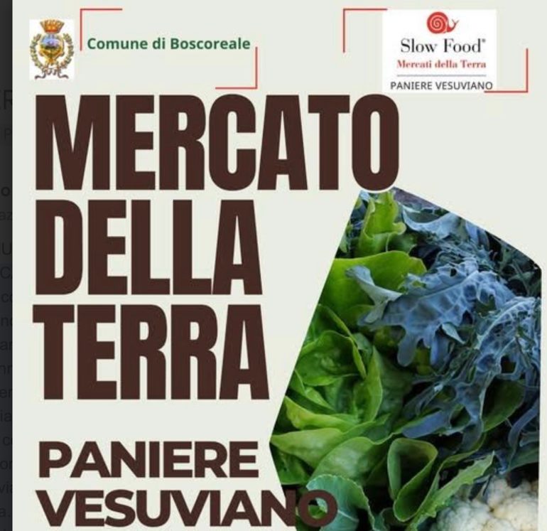 Mercato della Terra a Boscoreale domenica 12 gennaio