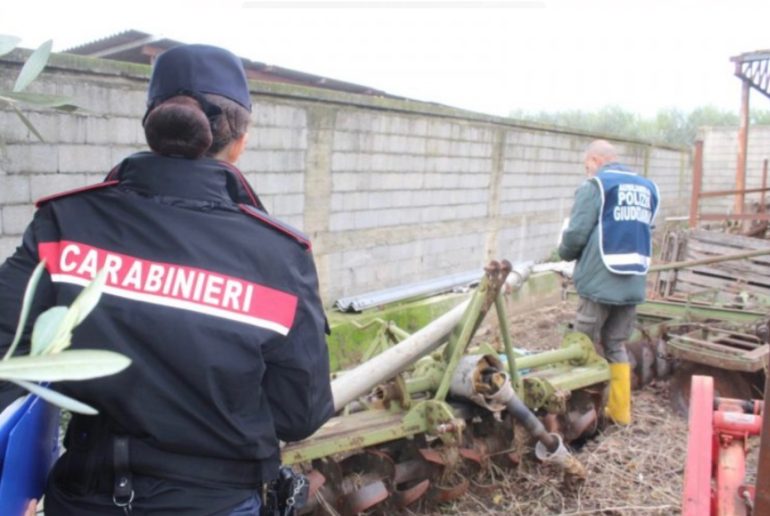 Eboli, sequestrata discarica abusiva in prossimità della “Foce Sele Tanagro”