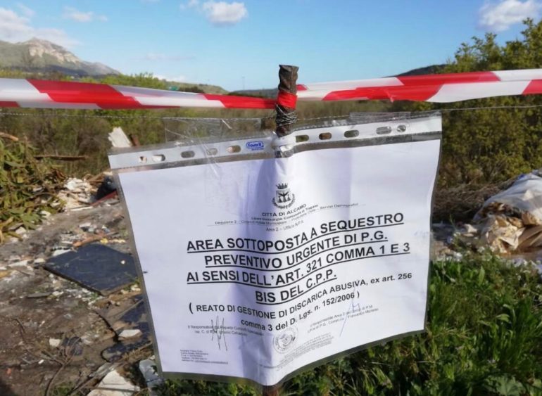 Montecalvo Irpino: smaltimento illecito di rifiuti