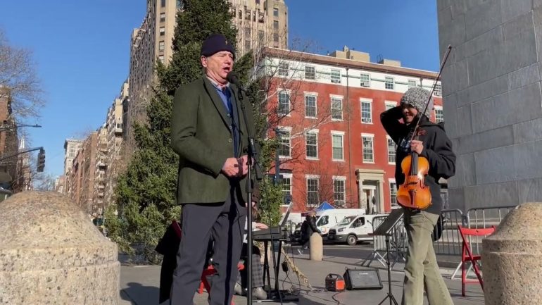 Bill Murray : cover di Kinks e Bob Dylan in giro per gli USA