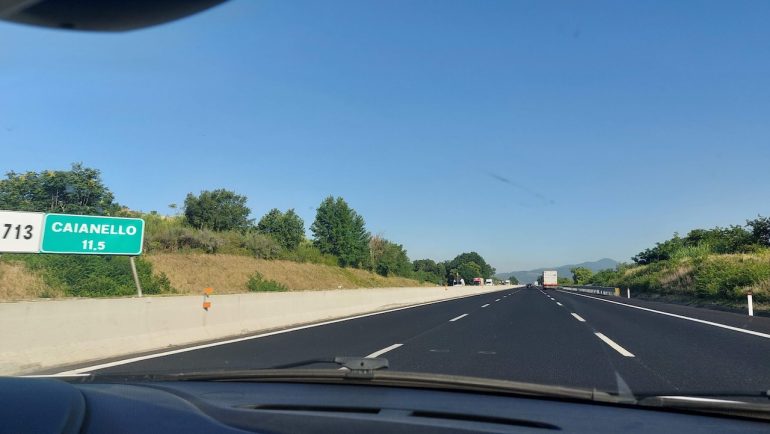 Riaperta l'autostrada a Caianello: ma ci sono 8 chilometri di coda