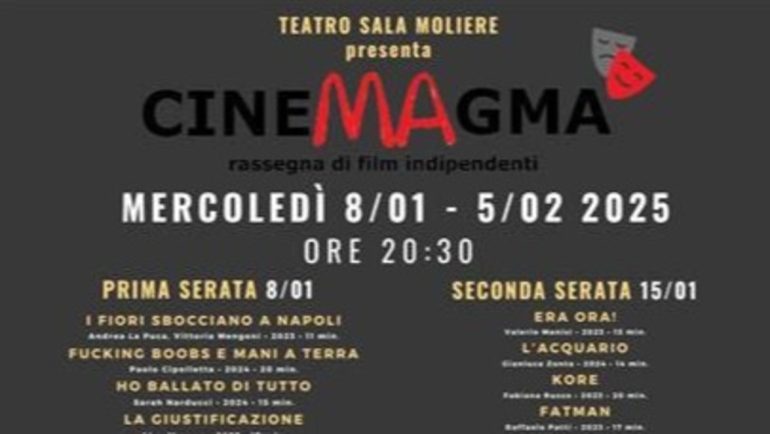 Pozzuoli, al via oggi la V edizione di Cinemagma