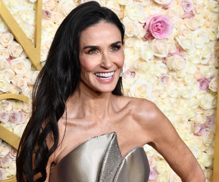Demi Moore, Golden Globe e il tema dell’accettazione
