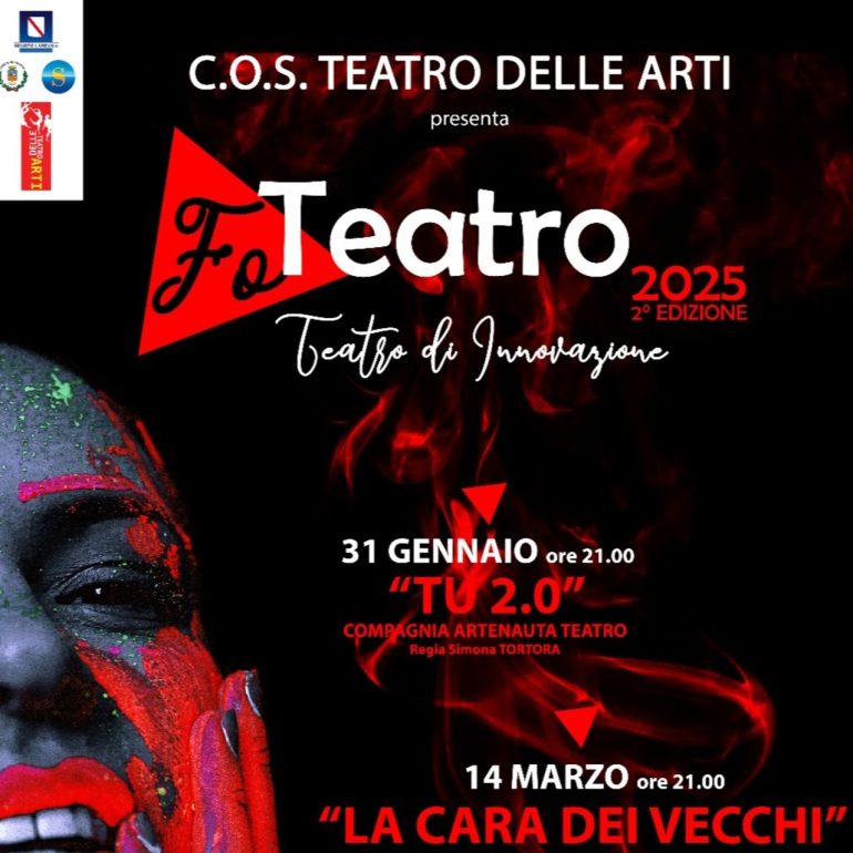 Al via la seconda edizione di Fo Teatro al Delle Arti di Salerno