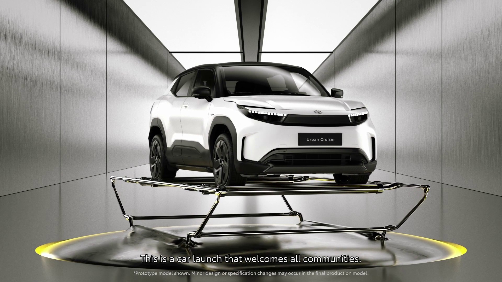 Toyota presenta il nuovo Urban Cruiser completamente elettrico