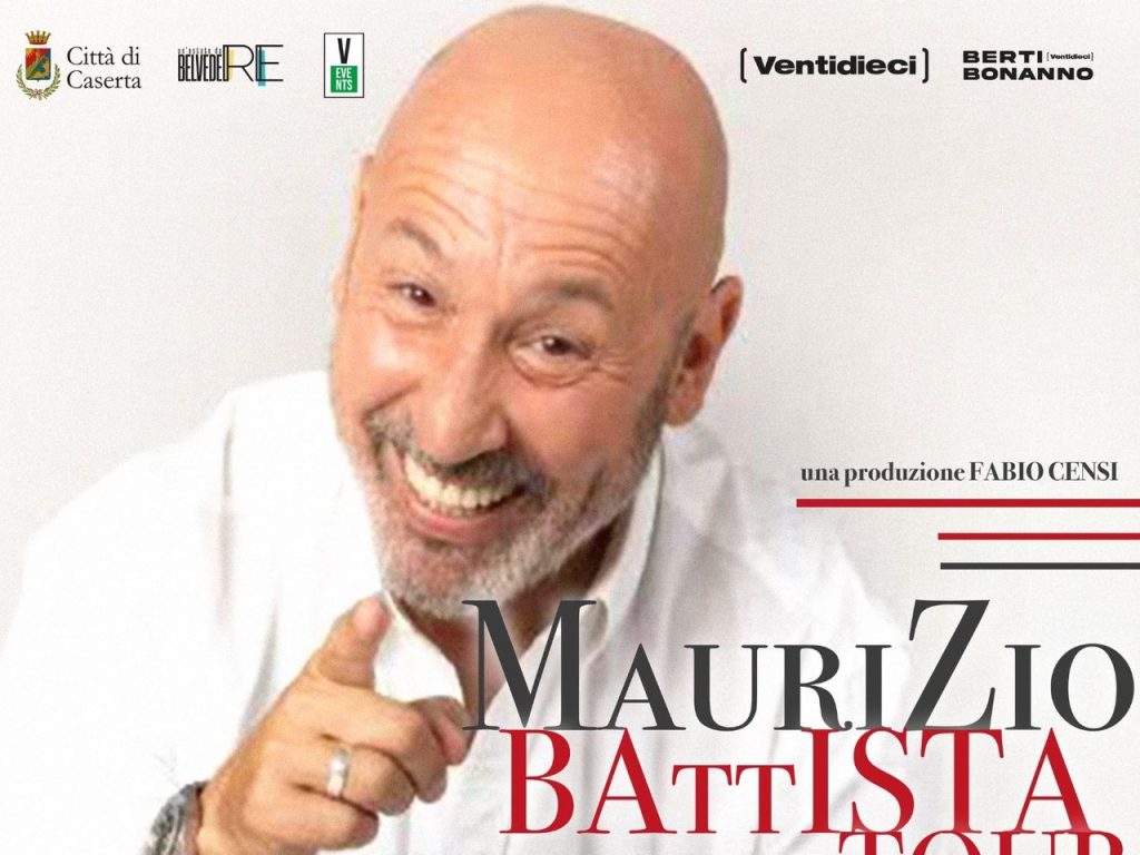 Maurizio Battista  in scena al Belvedere di San Leucio