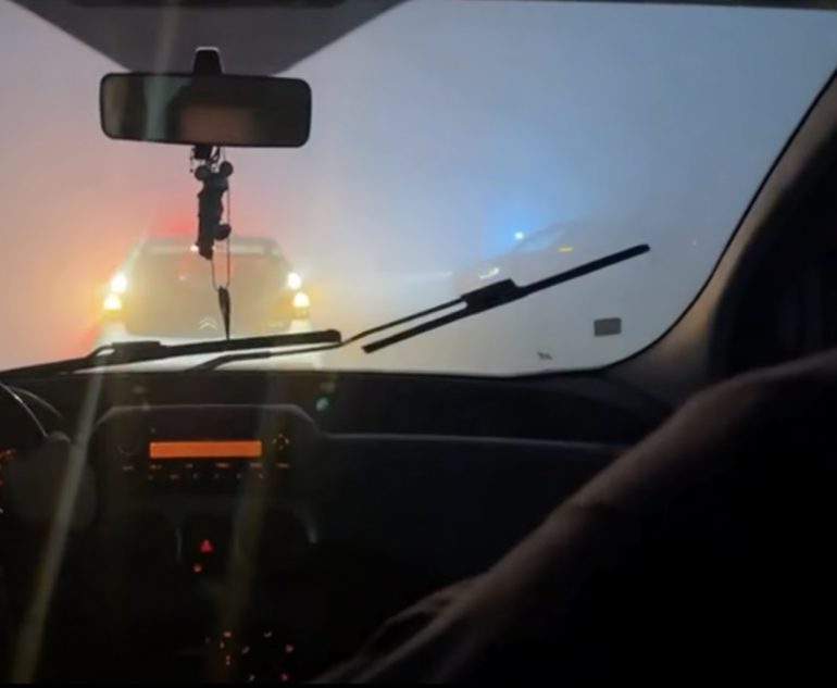 Fitta nebbia in autostrada chiusi due tratti della A30 Caserta-Salerno