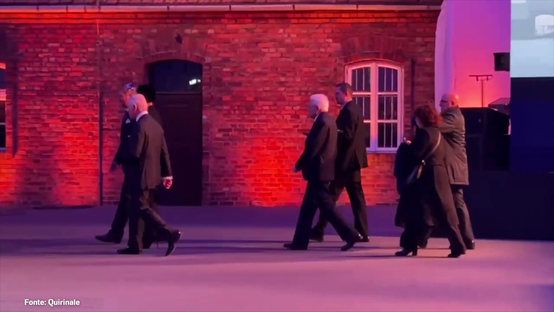 Il presidente Mattarella in visita ad Auschwitz per l'80° anniversario della liberazione