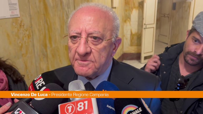 De Luca: “La Campania prima regione in Italia per liste di attesa”