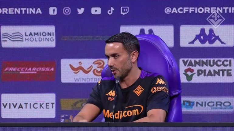Napoli Fiorentina, Palladino: “Giocato con personalità e coraggio contro una squadra costruita per lo scudetto”