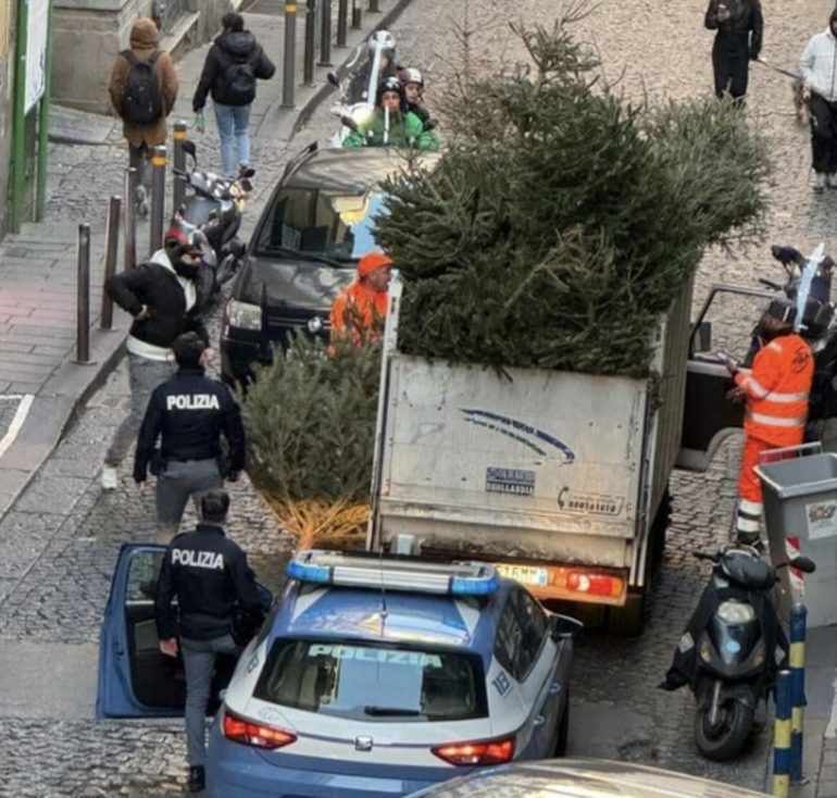 Napoli, blitz contro i falò illegali del “cippo di Sant’Antonio”: sequestrati quintali di legname