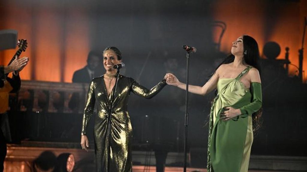 Naples, Noa and Toukan's duet captivates the audience at the Concert for Peace