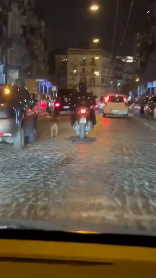 Cane trascinato da uno scooter nel traffico del centro di Napoli. Costretto a correre tra le auto per svariati chilometri. Borrelli: “Episodio denunciato. Le mie proposte su leggi