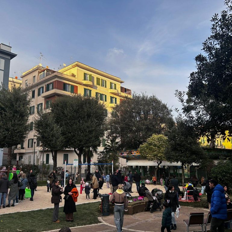 Napoli, riaperto il parco Mascagna dopo 512 giorni