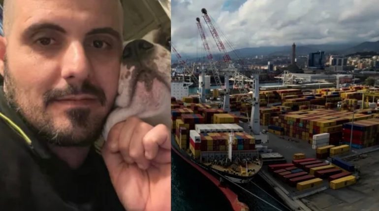 operaio morto a genova