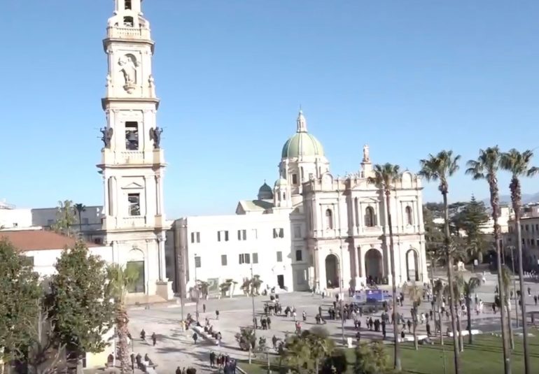 Pompei, la piazza del Beato Bartolo Longo torna a splendere grazie a un progetto di riqualificazione urbana
