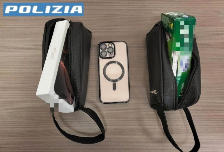 Casal di Principe, tecnica del “Pacco” del cellulare con dentro il brik del succo di frutta: denunciato