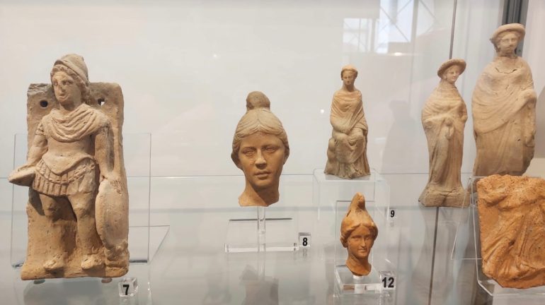 benevento, mostra reperti