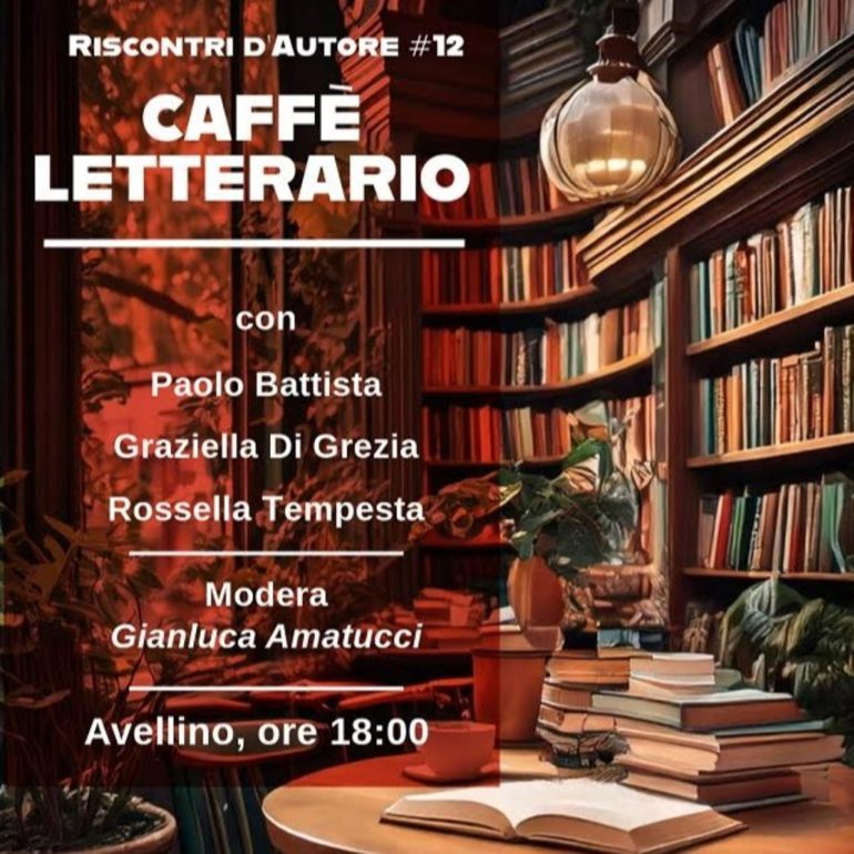 La poesia contemporanea in scena al Caffè Letterario di Avellino con tre autori in dialogo