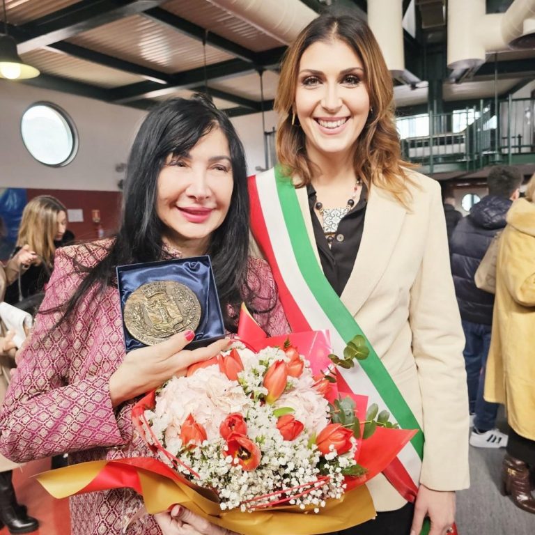 La poetessa franco-siriana Maram Al-Masri cittadina onoraria di Baronissi