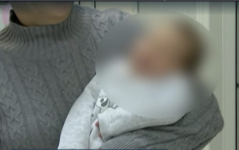 Napoli, al Policlinico il parto record: nato il “piccolo grande” Giulio di 5,4 chilogrammi