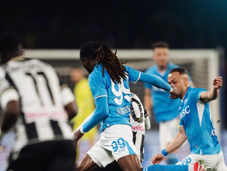 Frenata Napoli con l’Udinese, c’è il sorpasso dell’Inter nelle quote scudetto
