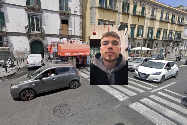 Napoli, l’agguato a Chiaia al figlio del boss Piccirillo sotto gli occhi delle telecamere