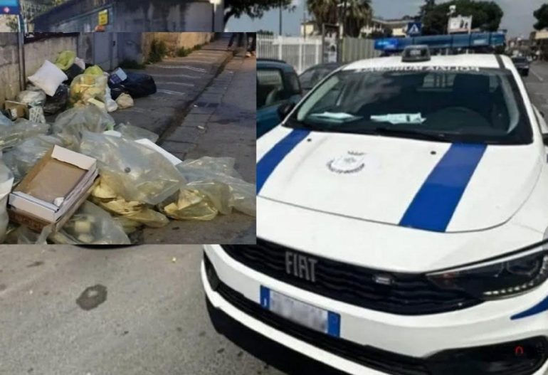 Arzano, in trasferta da Frattamaggiore: preso lo sversatore seriale di via Pecchia 