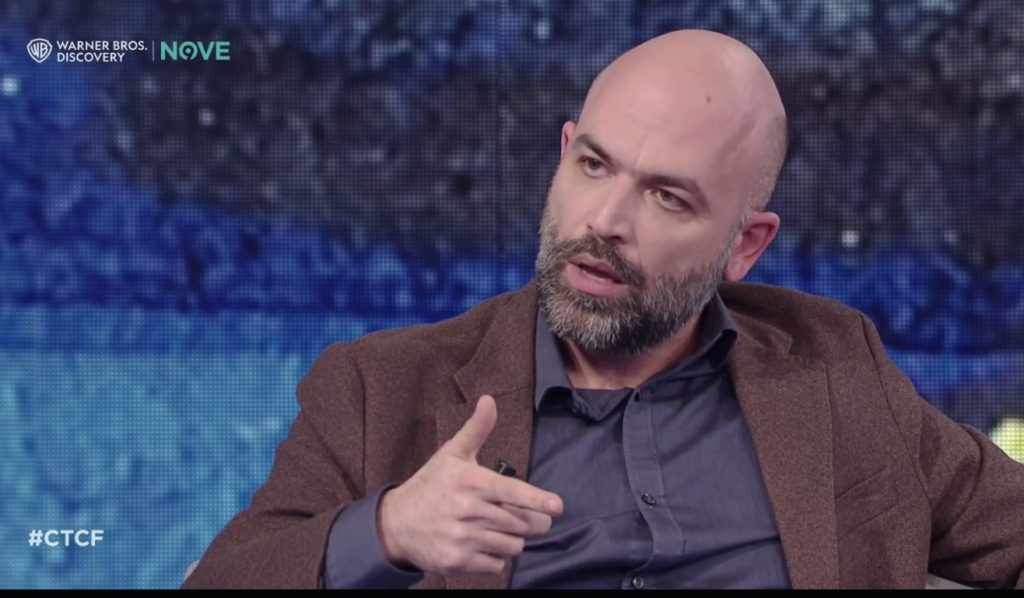 Roberto Saviano: “La mia vita tra avventura e fallimento”